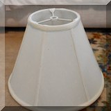 D14. Small lampshade. 11”h - $8 